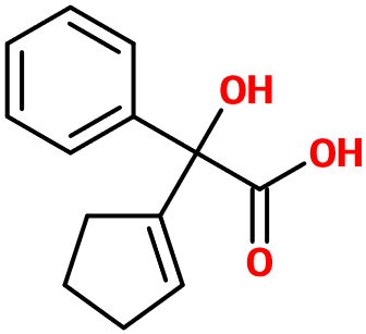 (图片) MC012634 1-Cyclopenten-1-yl(hydroxy)phenylacetic acid